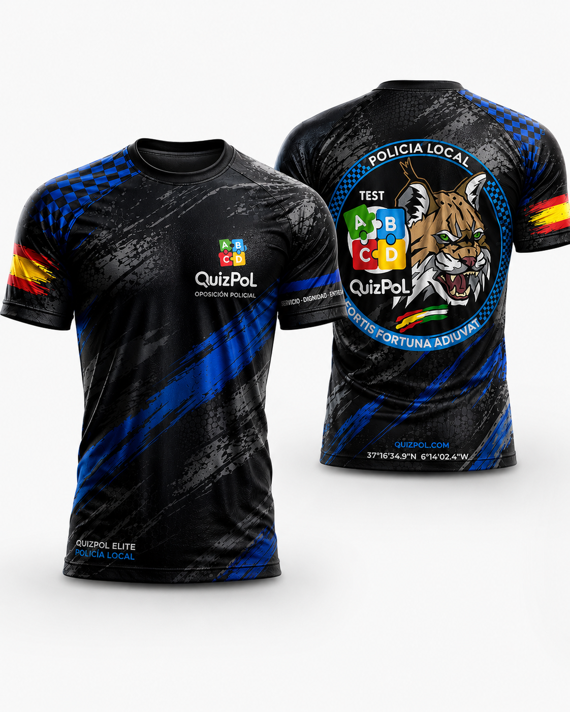 Camiseta QuizPoL Negra