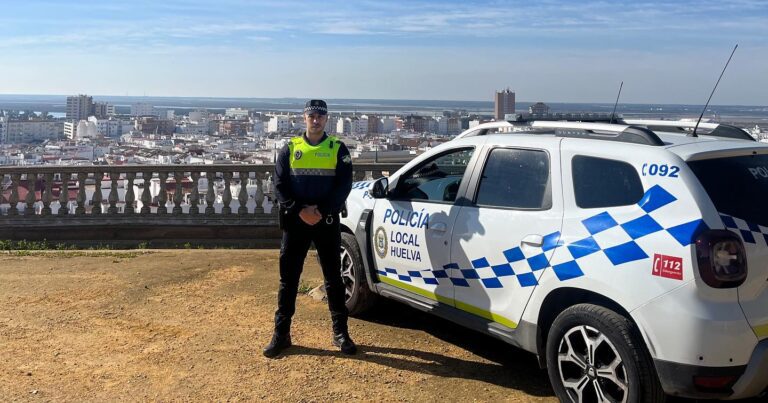Policía Local de Huelva: fotografía compartida por Forjando una Placa.