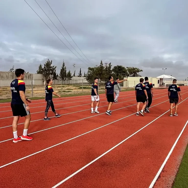 Entrenando las pruebas físicas